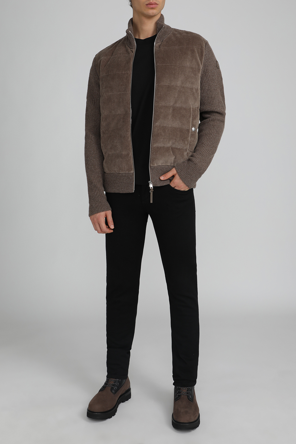 קרדיגן עם וסט קורדרוי